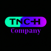 a neo-glow logo of startup company tech Inc